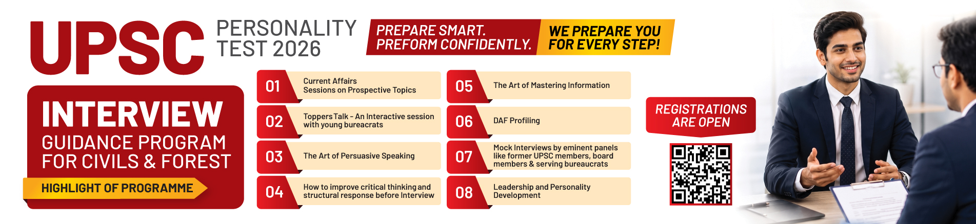 Interview 2025 - Free Coaching upsc-interview Banner